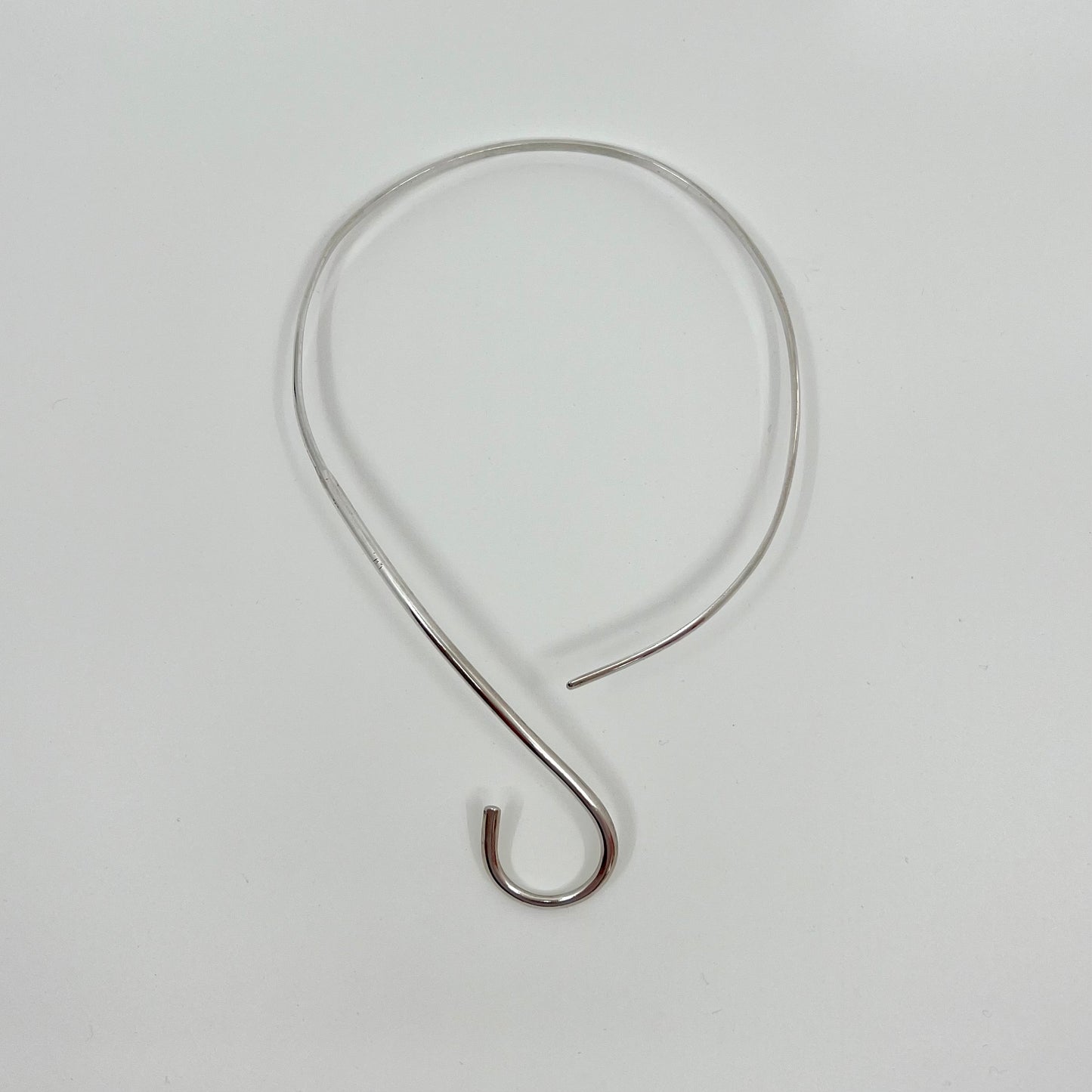Sterling Silver Swirl Necklace