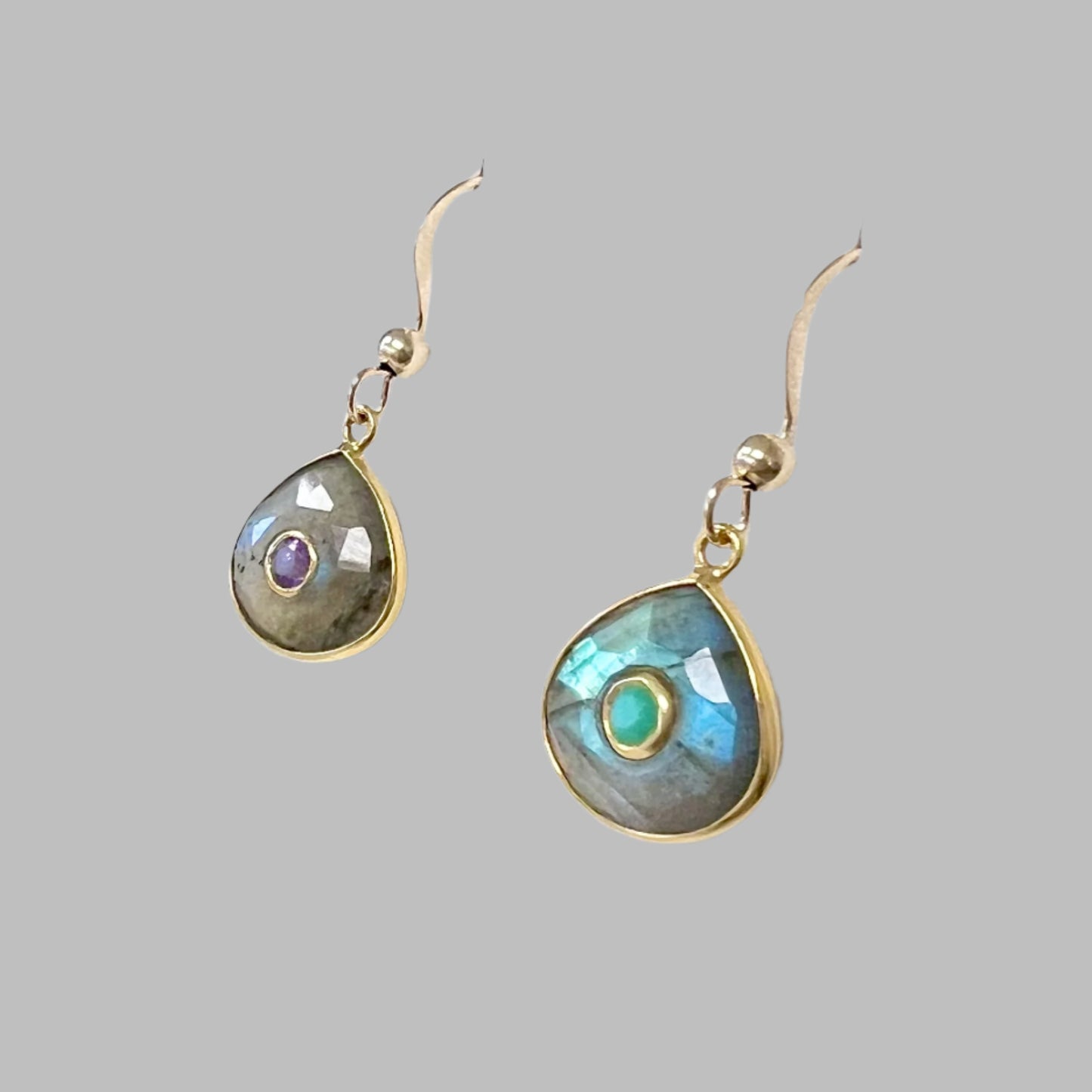Labradorite Drop Earrings