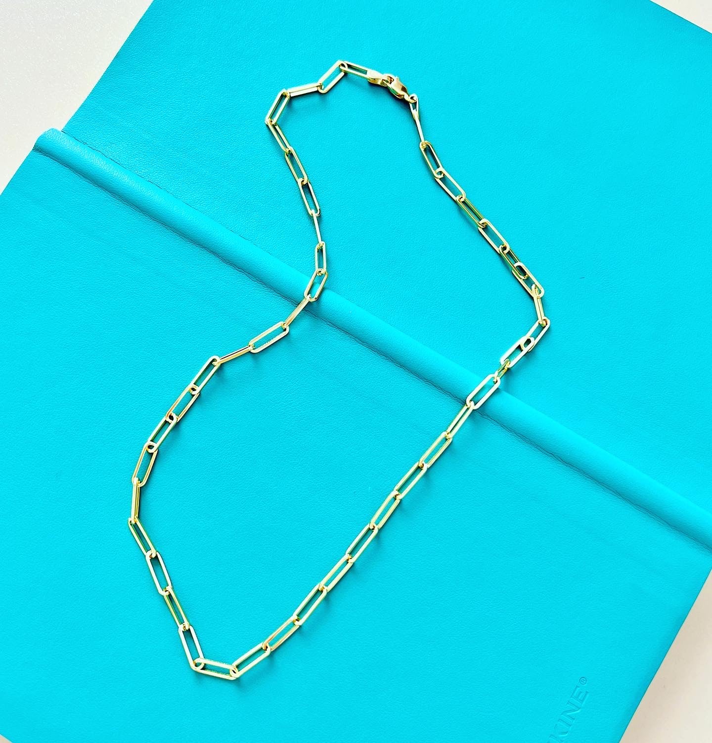 Paperclip Link Necklace