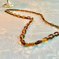 Faux Tortoise Shell Necklace