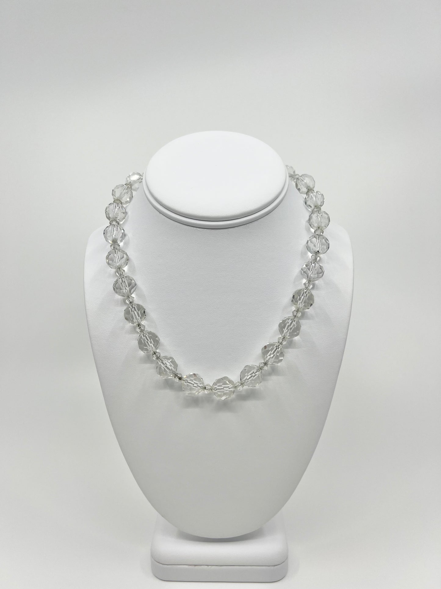 Vintage Crystal Bead Necklace