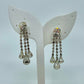 Vintage Rhinestone Drop Earrings
