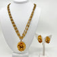 Book Chain Necklace & Earring Set