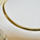 Gold Omega Necklace