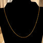 Beaded Curb Link Chain