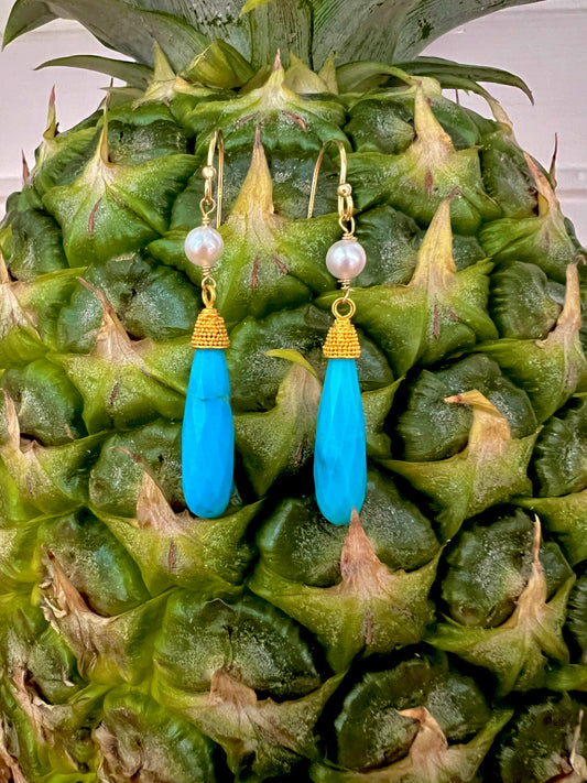 Turquoise Drop Earrings