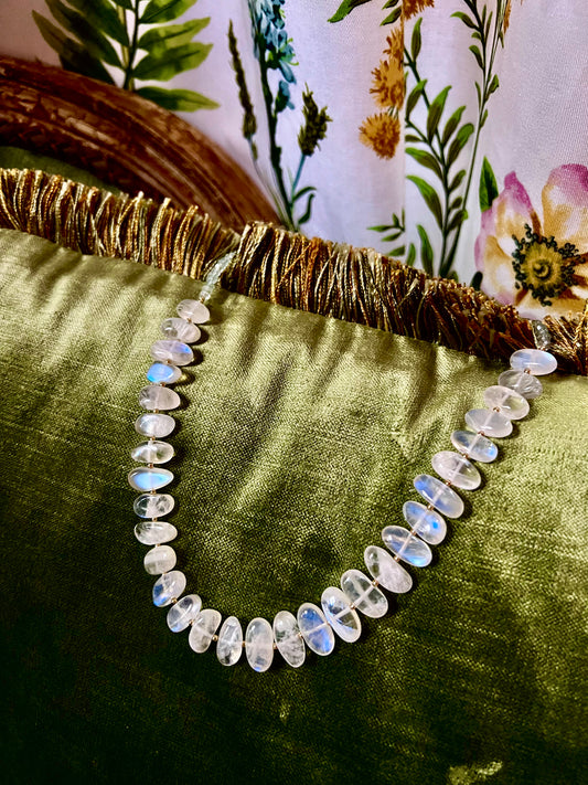 Moonstone & Aquamarine Necklace