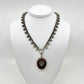 Antique Silver Locket Necklace
