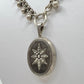 Antique Silver Locket Necklace
