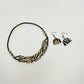 Batik Bone Necklace & Earring Set