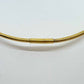 Golden Flex Wire Necklace