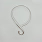 Sterling Silver Swirl Necklace