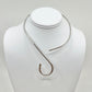 Sterling Silver Swirl Necklace