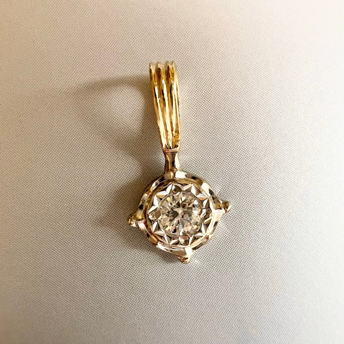 Vintage Diamond Pendant
