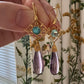 Apatite and Amethyst Drops