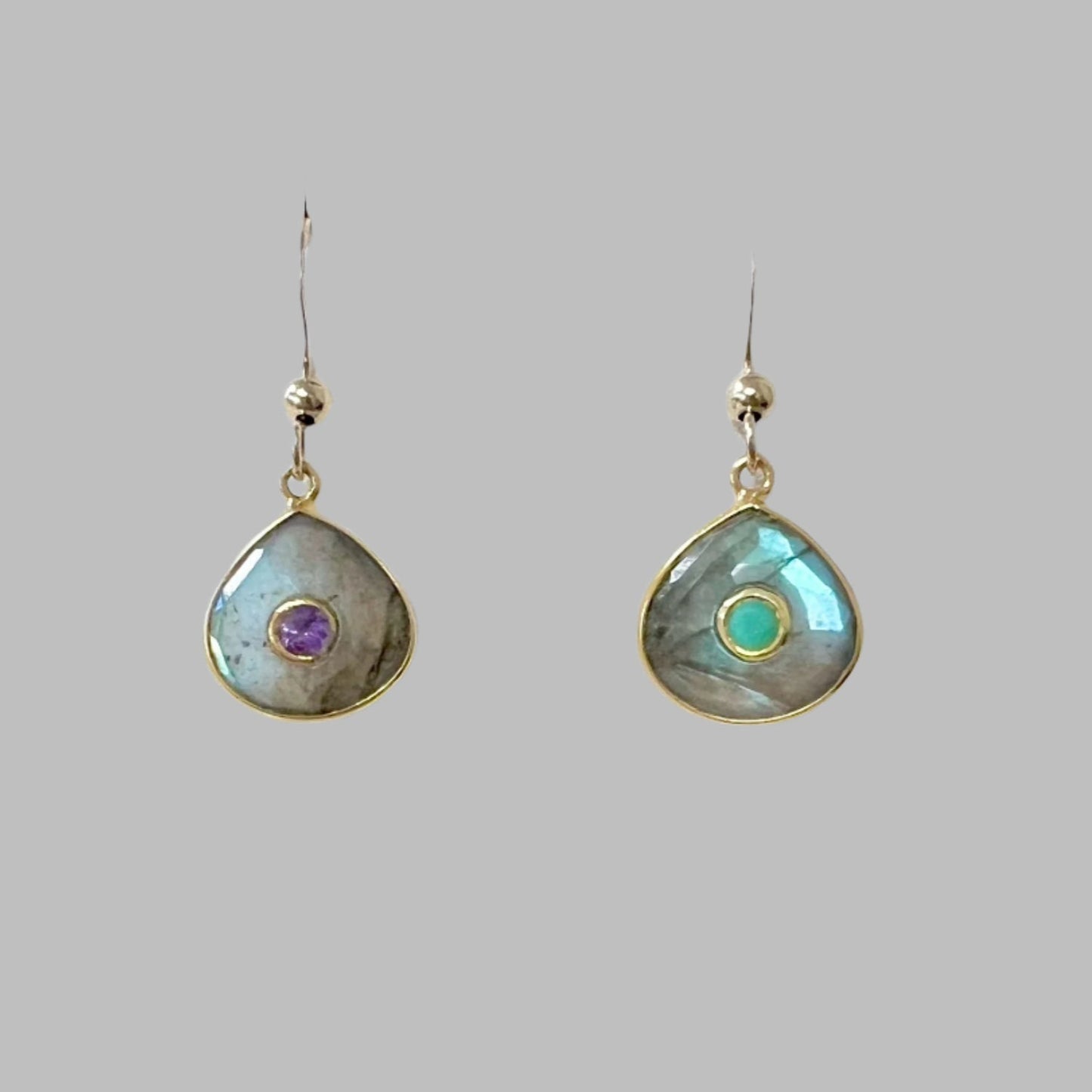 Labradorite Drop Earrings