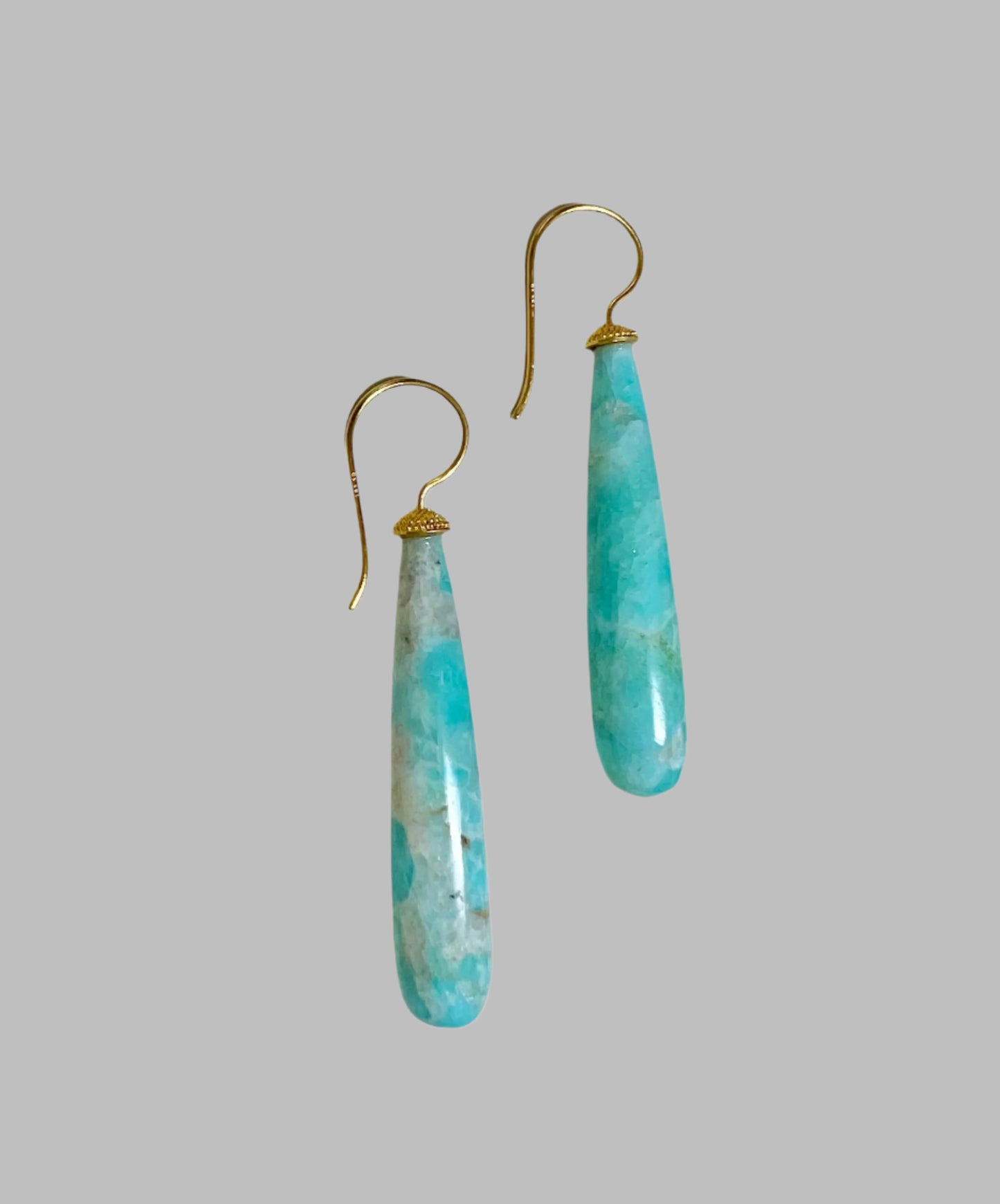 Amazonite Drop Earrings