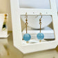 Aquamarine Drop Earrings