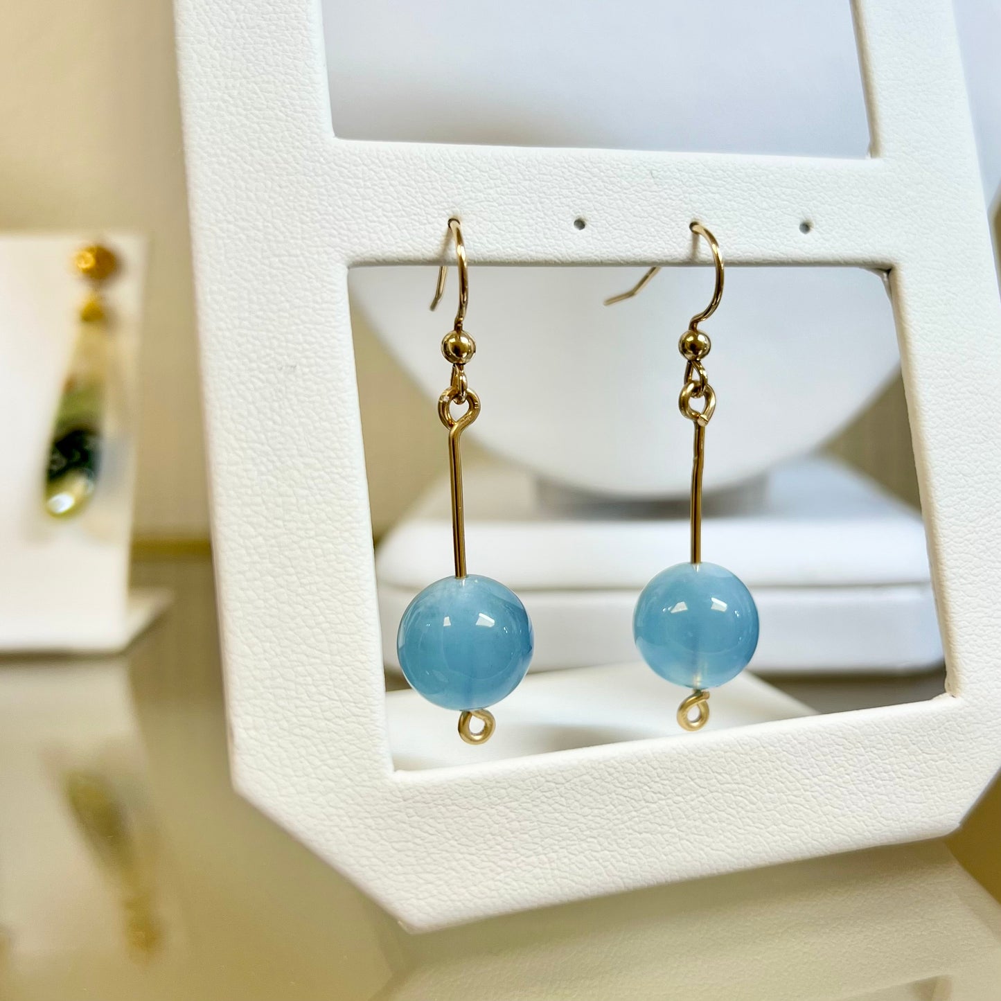 Aquamarine Drop Earrings
