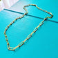 Paperclip Link Necklace