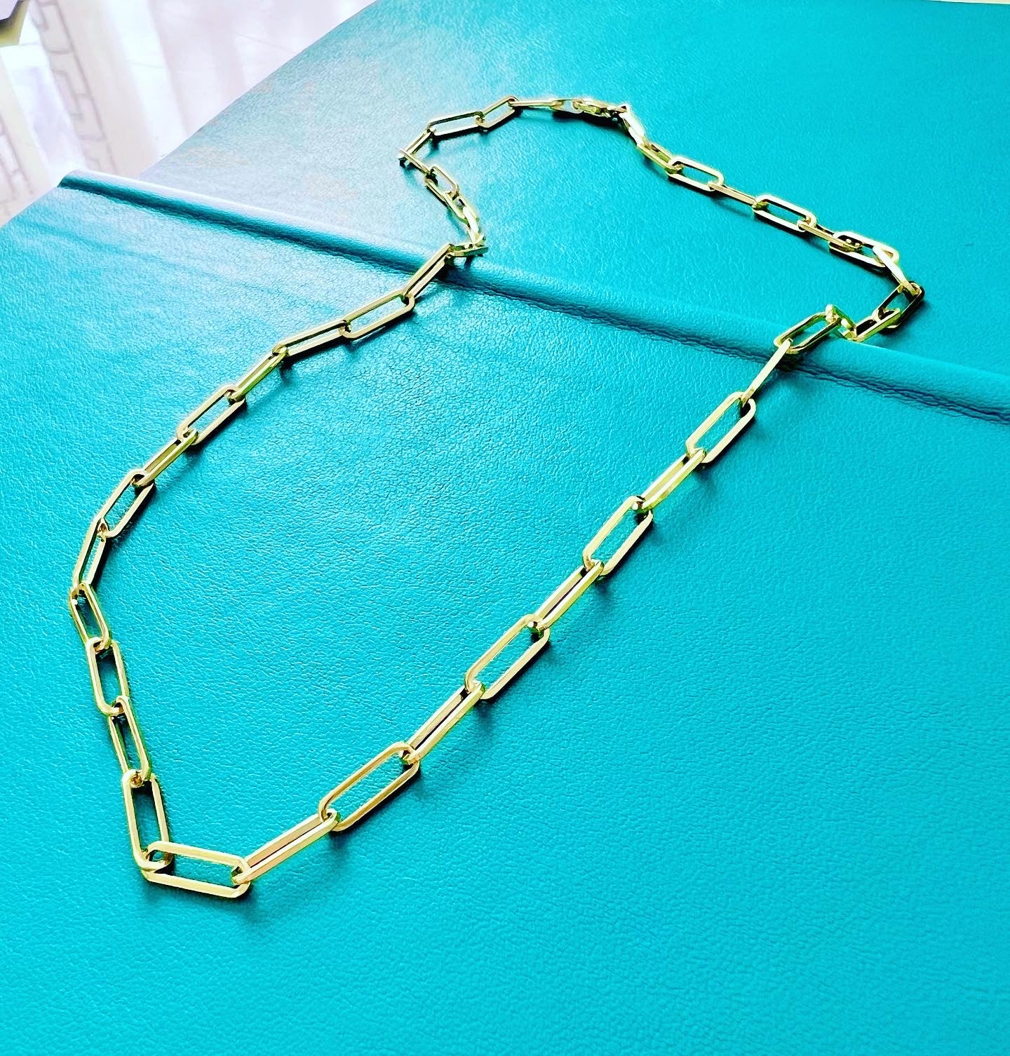 Paperclip Link Necklace