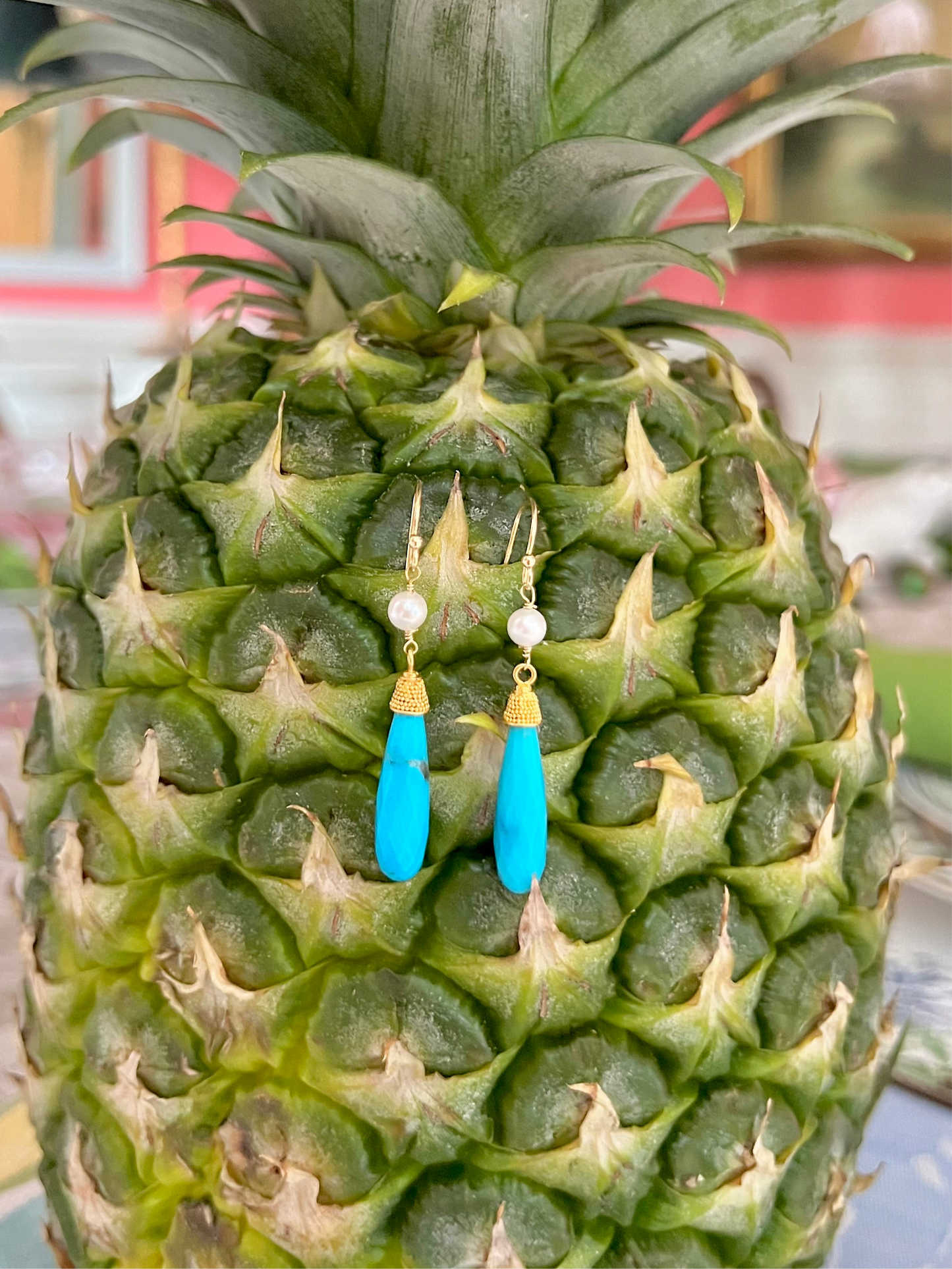 Turquoise Drop Earrings