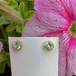 Mint Tourmaline Studs