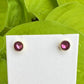 Umbalite Garnet Stud Earrings