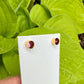 Umbalite Garnet Stud Earrings