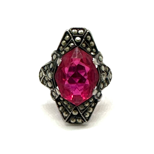 Vintage Marcasite Ring