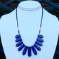 Lapis Lazuli Fringe Necklace