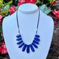 Lapis Lazuli Fringe Necklace