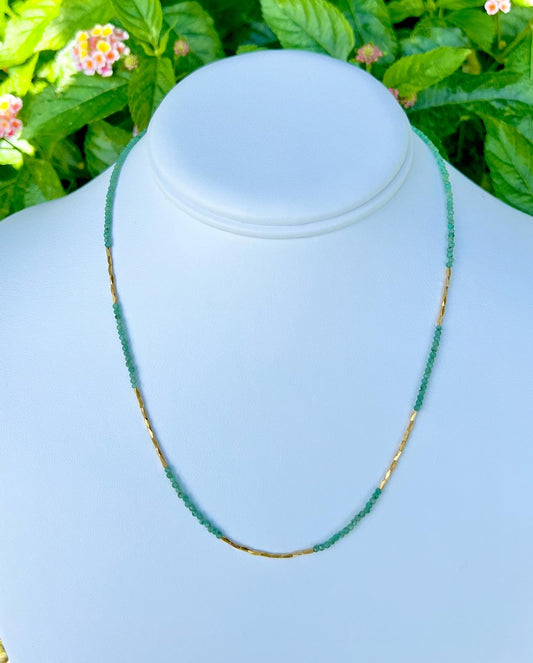Emerald Bead Chain