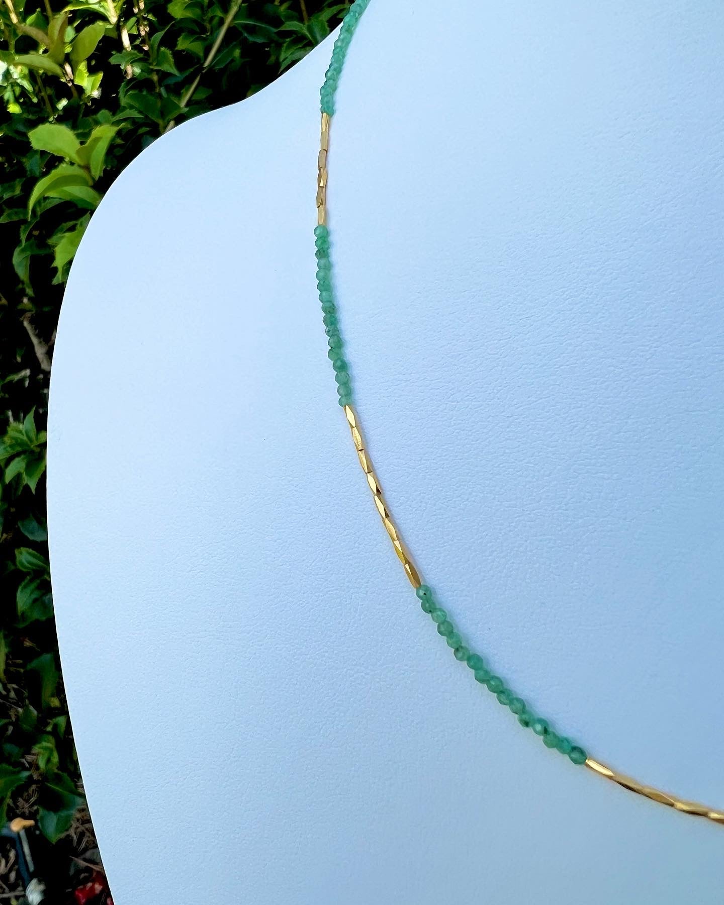Emerald Bead Chain