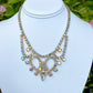 Vintage Aurora Borealis Rhinestone Necklace