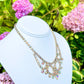 Vintage Aurora Borealis Rhinestone Necklace