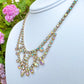 Vintage Aurora Borealis Rhinestone Necklace