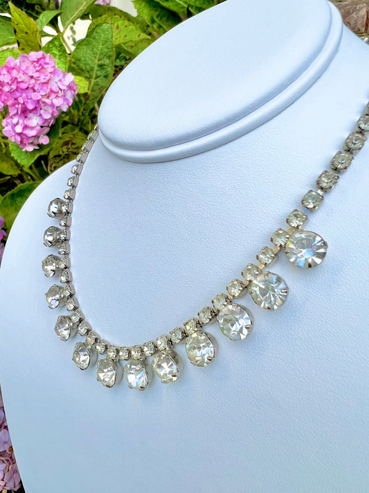 Vintage Round Rhinestone Riviera