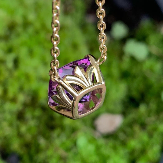 Georgia Amethyst Necklace