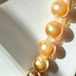 Golden Pearl and Opal Necklace