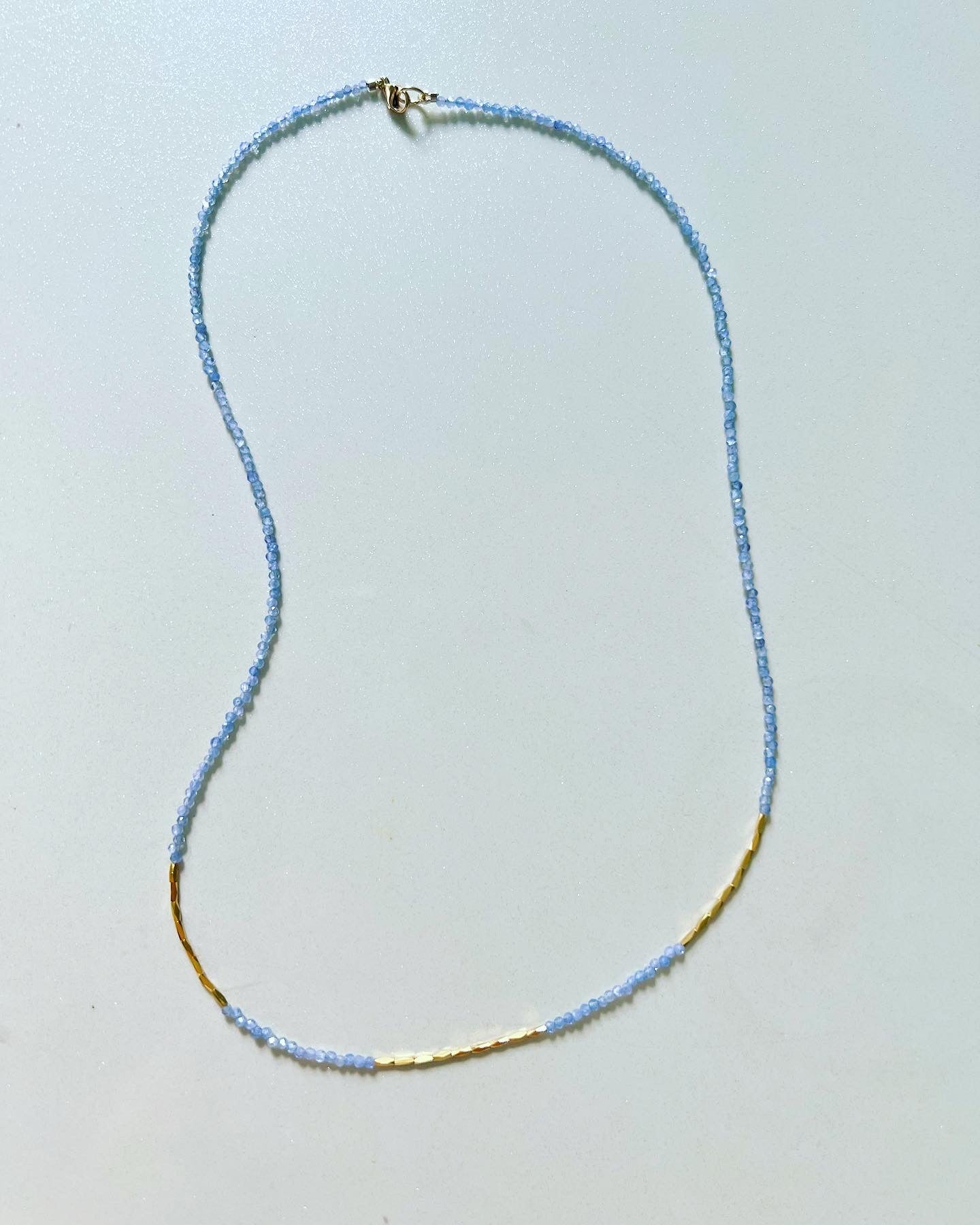 Tanzanite Bead Chain