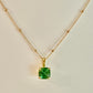 Mint Tourmaline Pendant