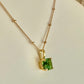 Mint Tourmaline Pendant