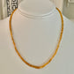 Mandarin Garnet Bead Chain