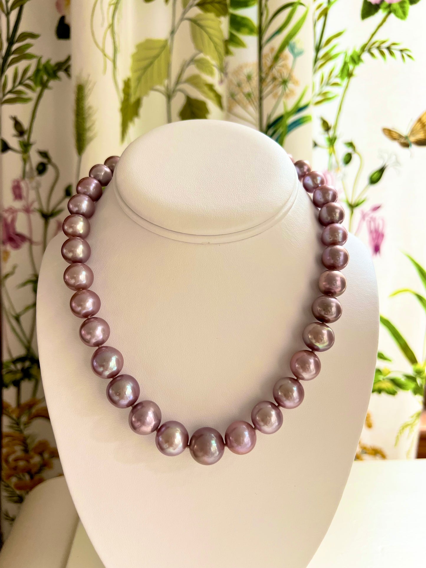 Pink Edison Pearl Necklace