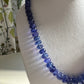 Fine Tanzanite Bead Necklace