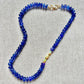 Fine Tanzanite Bead Necklace