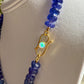 Fine Tanzanite Bead Necklace