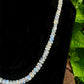 Moonstone Bead Necklace