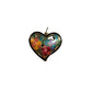 Cloisonne Heart Pendant